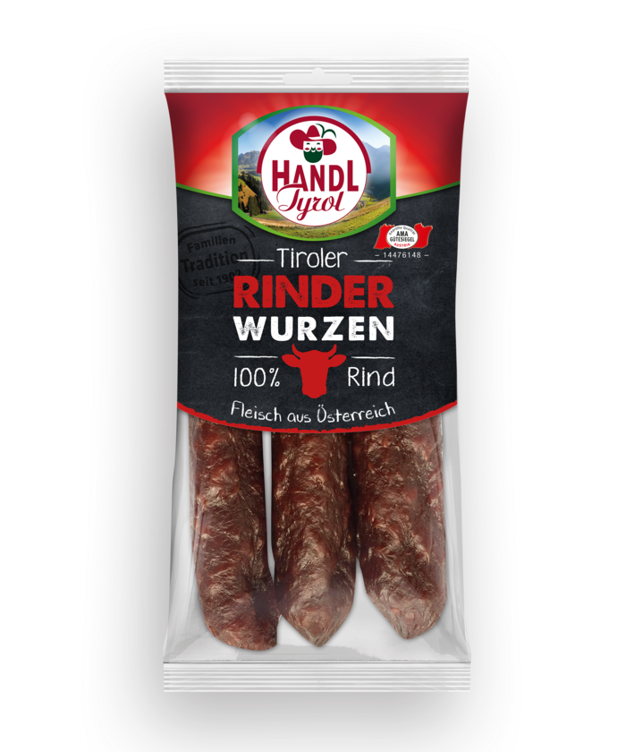 Tiroler Rinder Wurzen 100% Rind Handl Tyrol