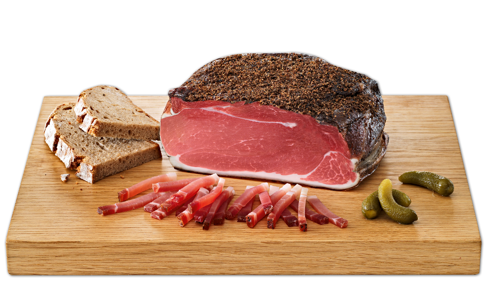 Tyroler Speck IGP Spalla merenda Handl Tyrol