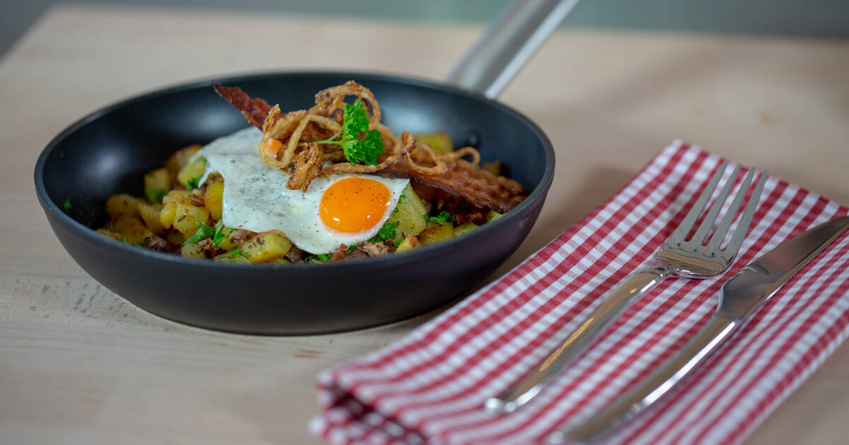 Gröstl Tirolese con Speck - HANDL TYROL