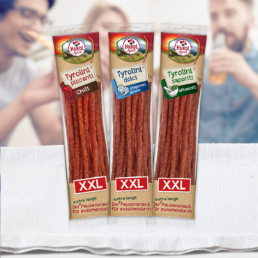 Tyrolini XXL dolci piccanti saporiti Handl Tyrol