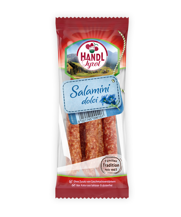 Salamini Tirolesi delicati 100g Handl Tyrol