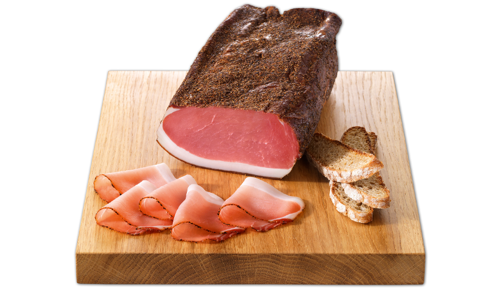 Tiroler Speck IGP Carré Handl Tyrol